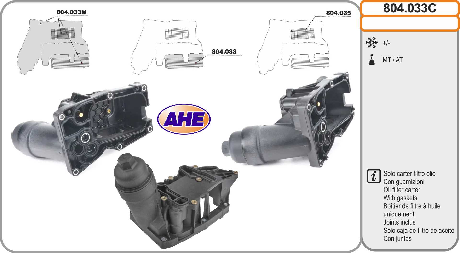 AHE 804.033C Radiatore...
