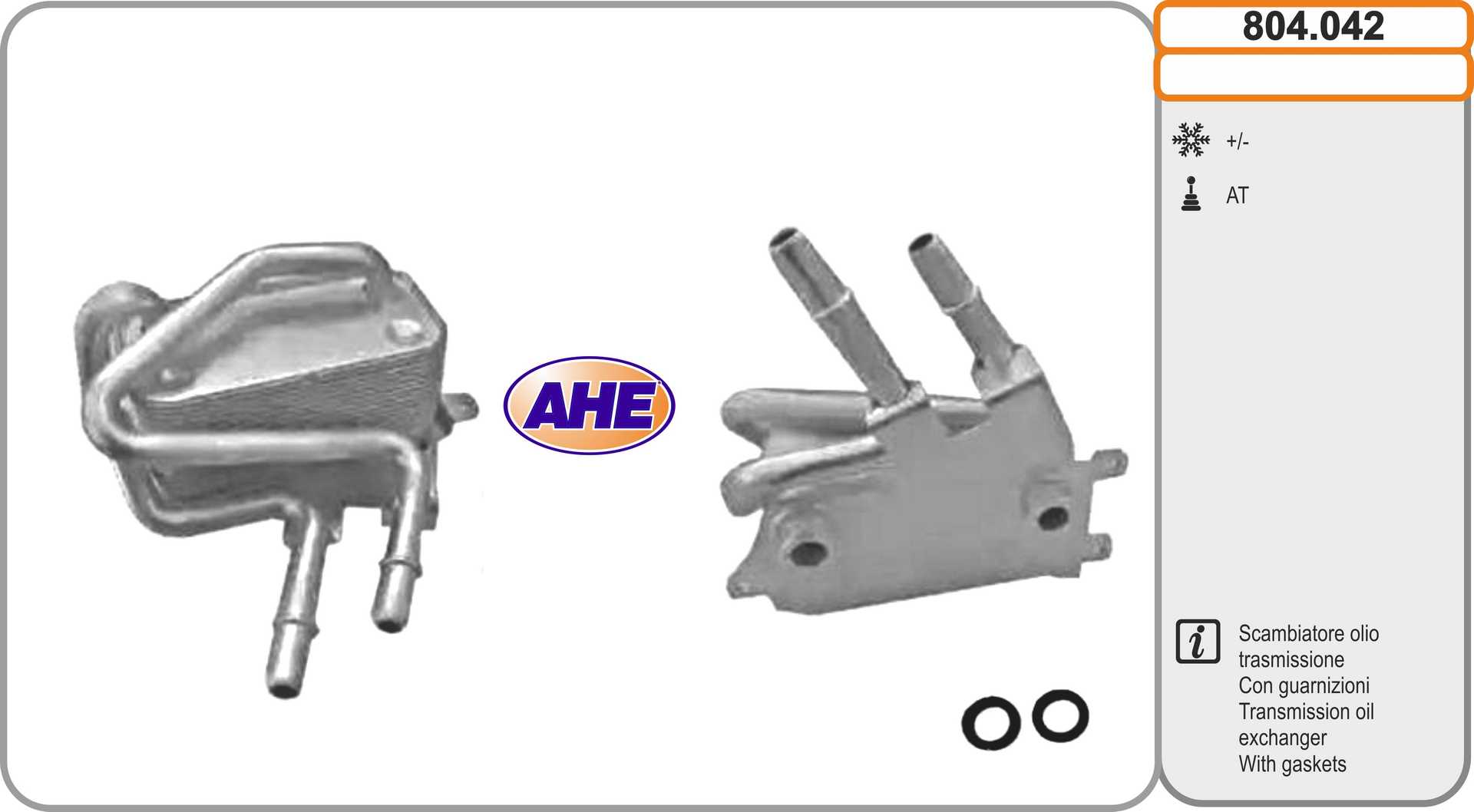 AHE 804.042 Radiatore olio,...