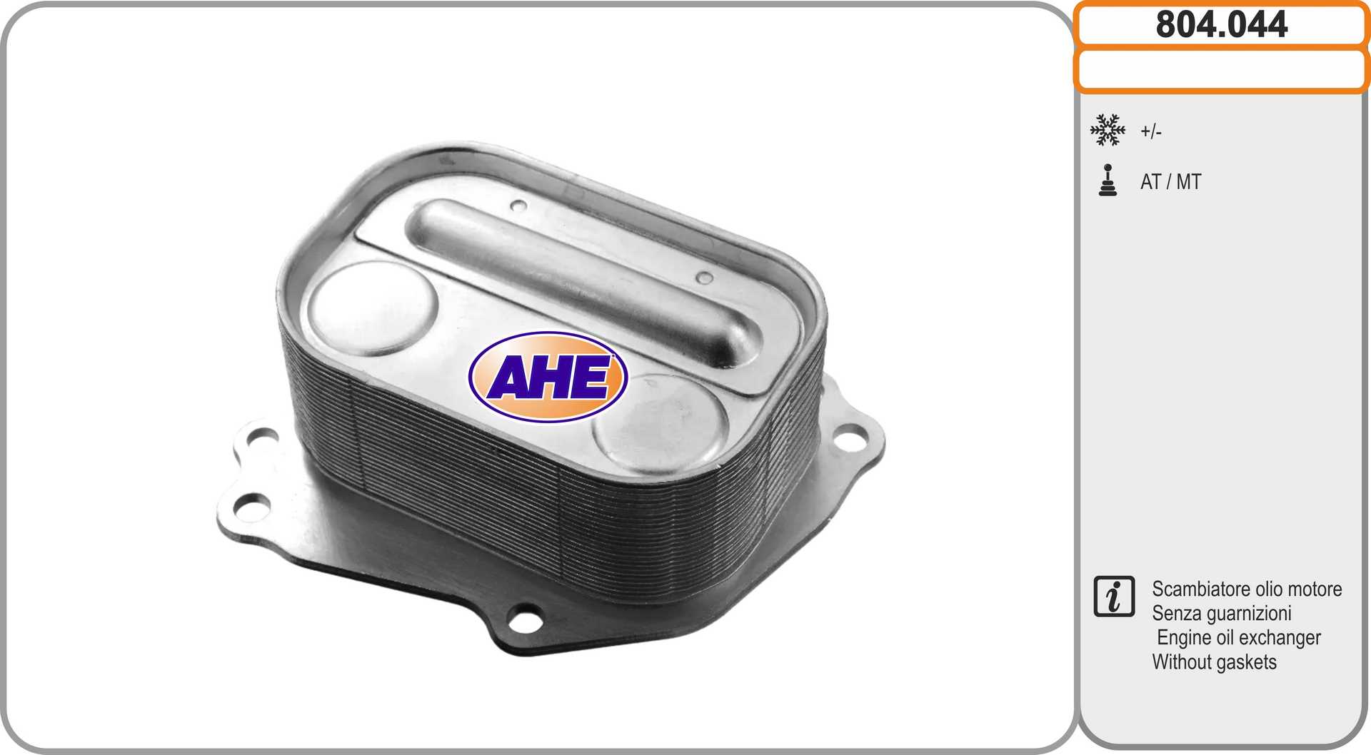 AHE 804.044 Radiatore olio,...