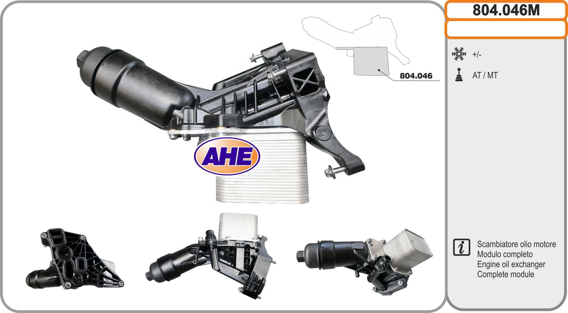 AHE 804.046M Radiatore...