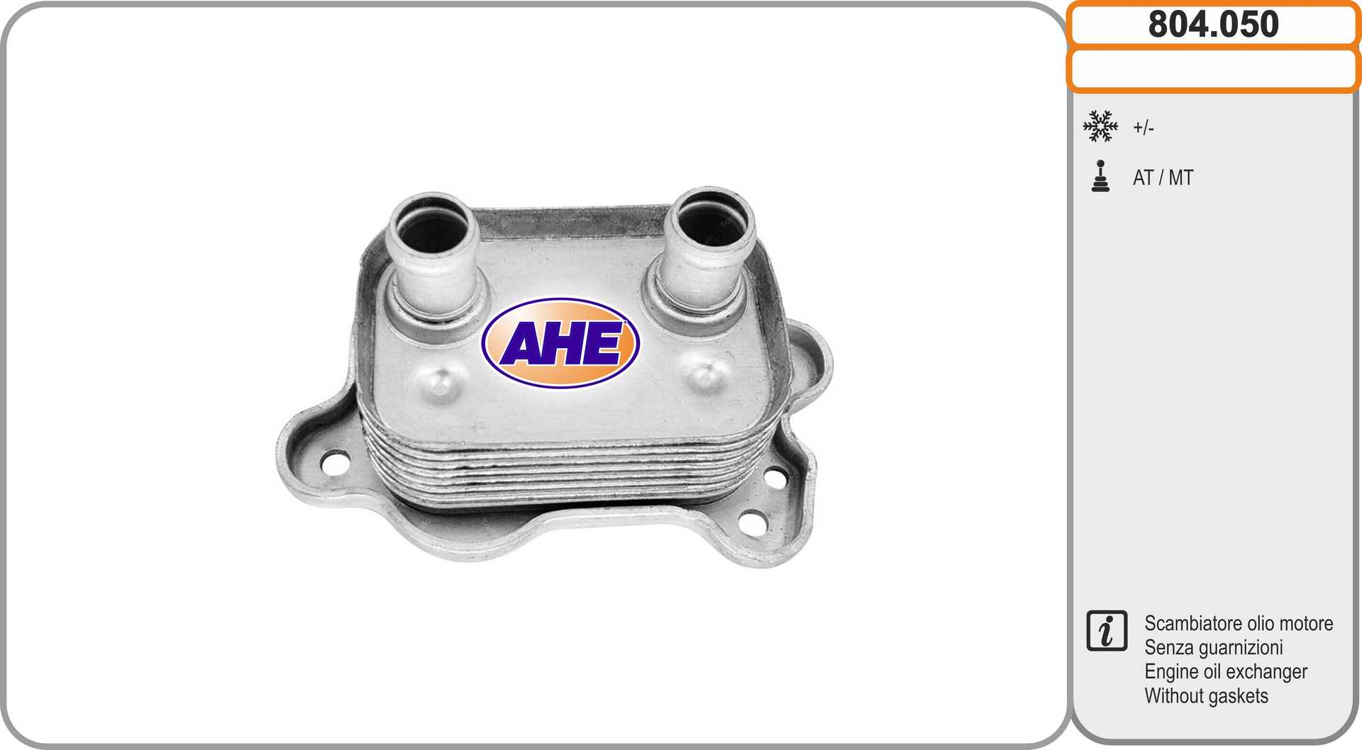 AHE 804.050 Radiatore olio,...