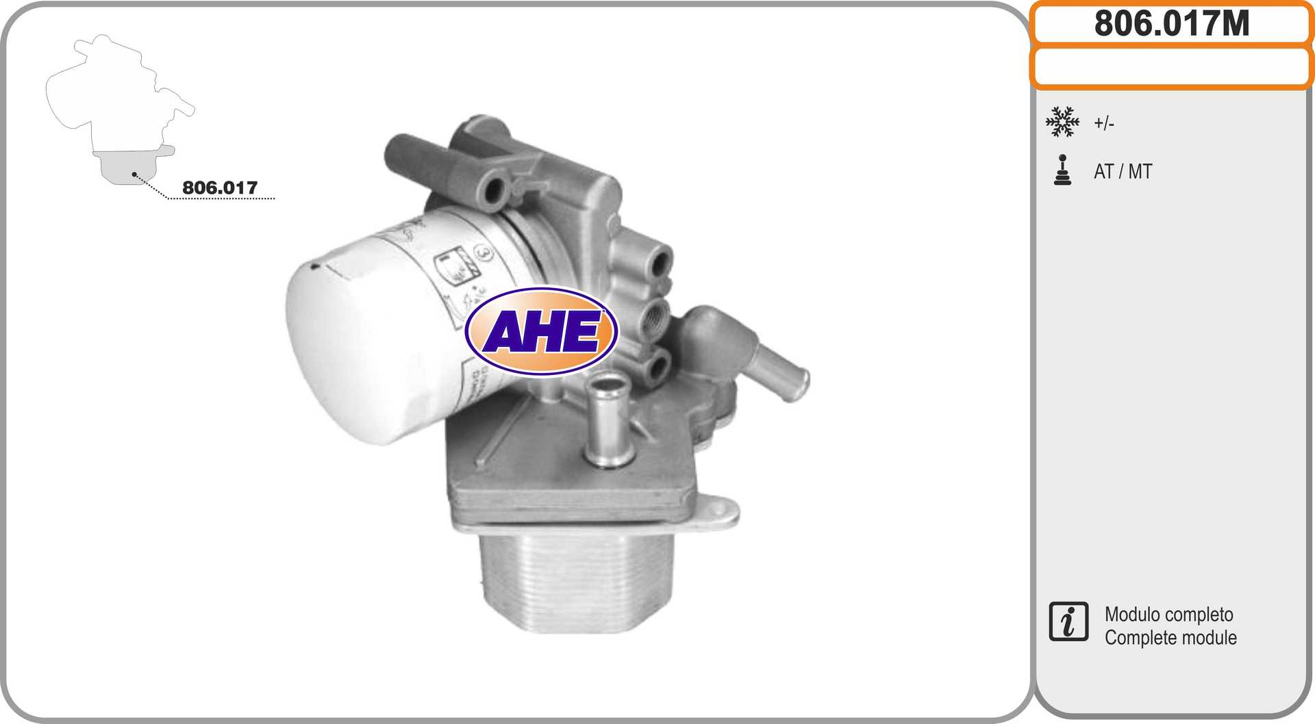 AHE 806.017M Radiatore...