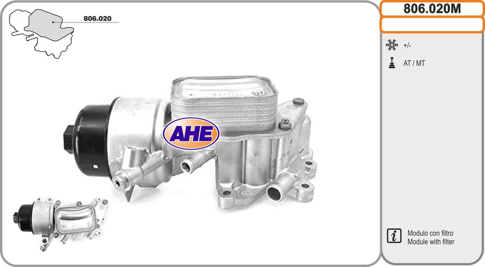 AHE 806.020M Radiatore...