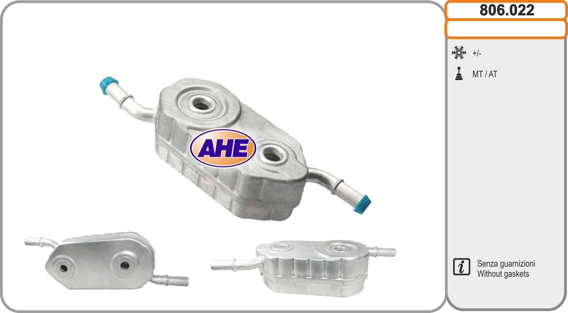AHE 806.022 Radiatore olio,...