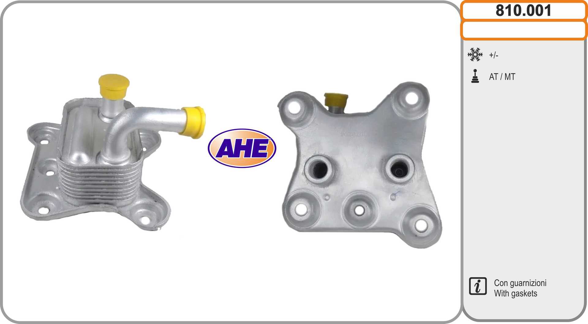 AHE 810.001 Radiatore olio,...