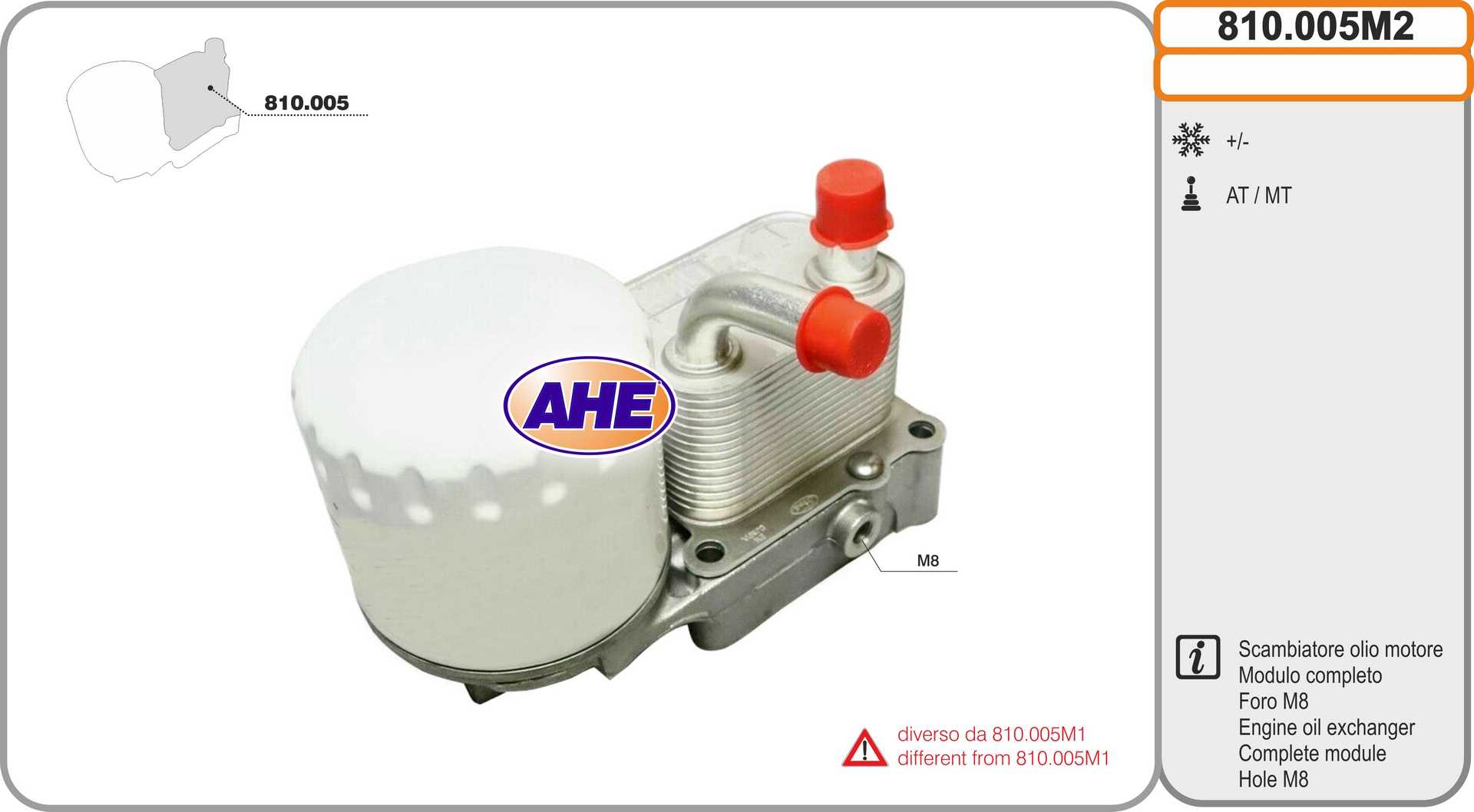 AHE 810.005M2 Radiatore...