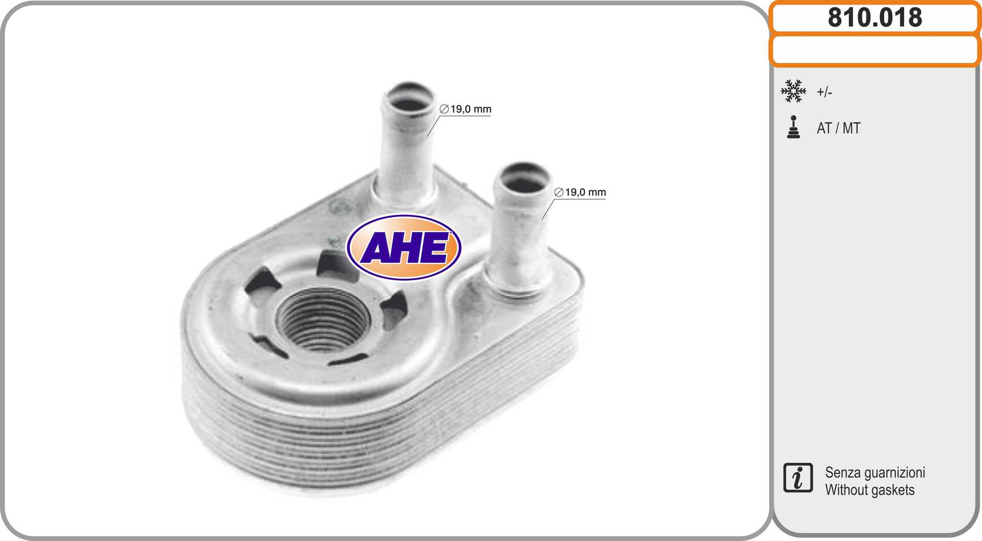AHE 810.018 Radiatore olio,...