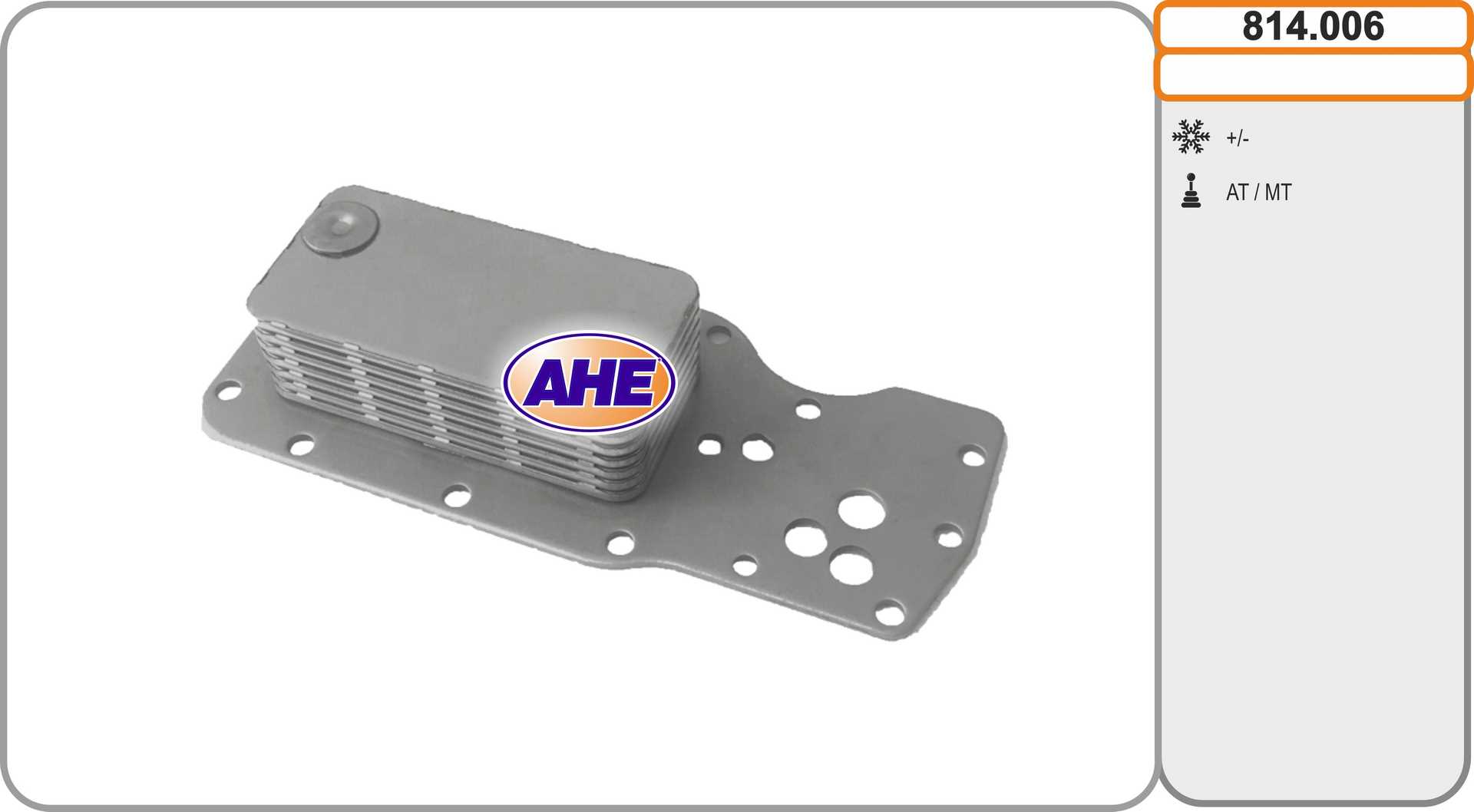 AHE 814.006 Radiatore olio,...