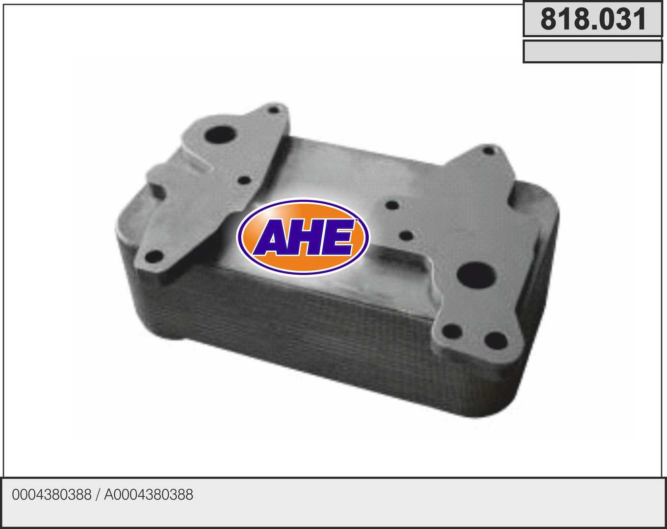AHE 818.031 Radiatore olio,...