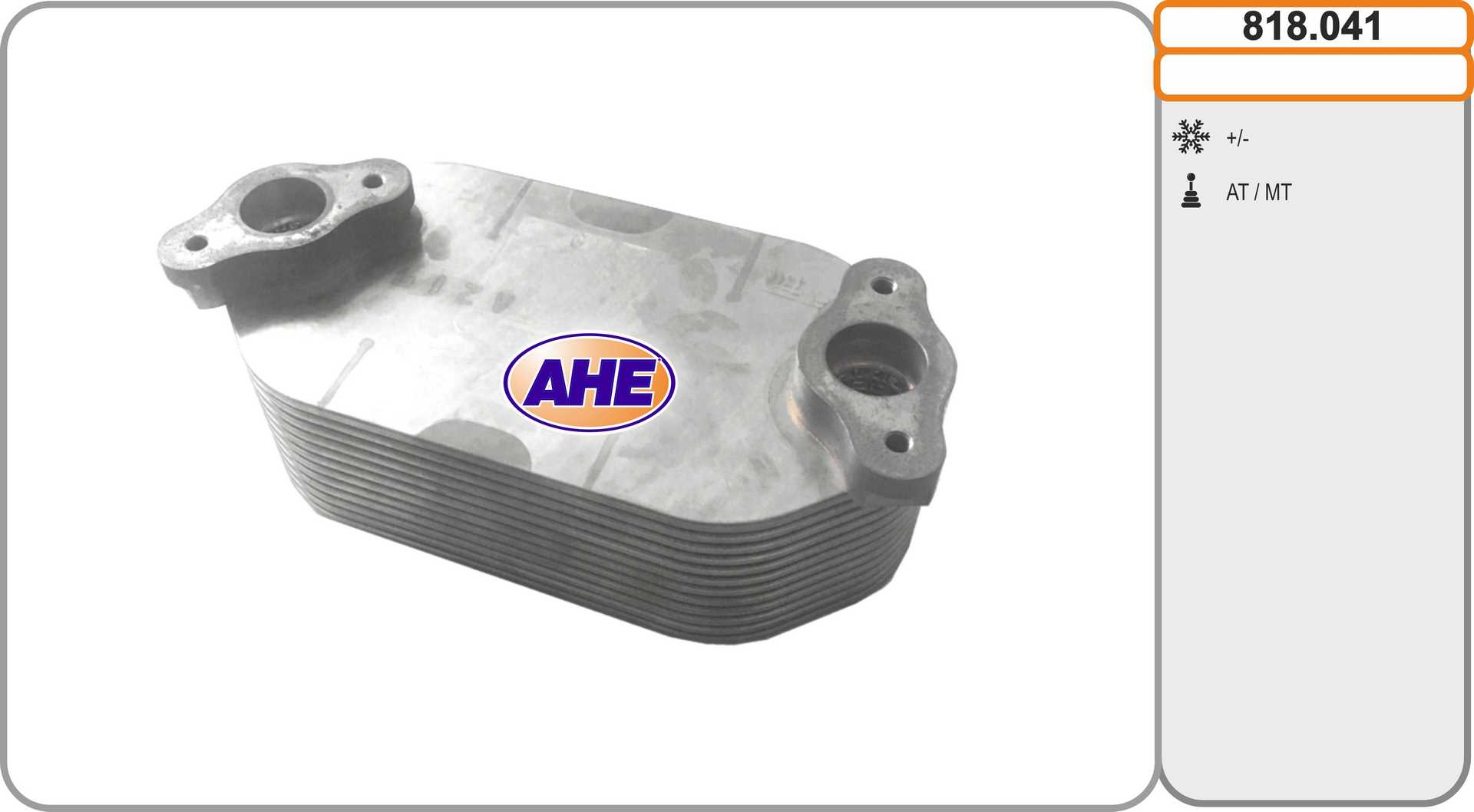 AHE 818.041 Radiatore olio,...