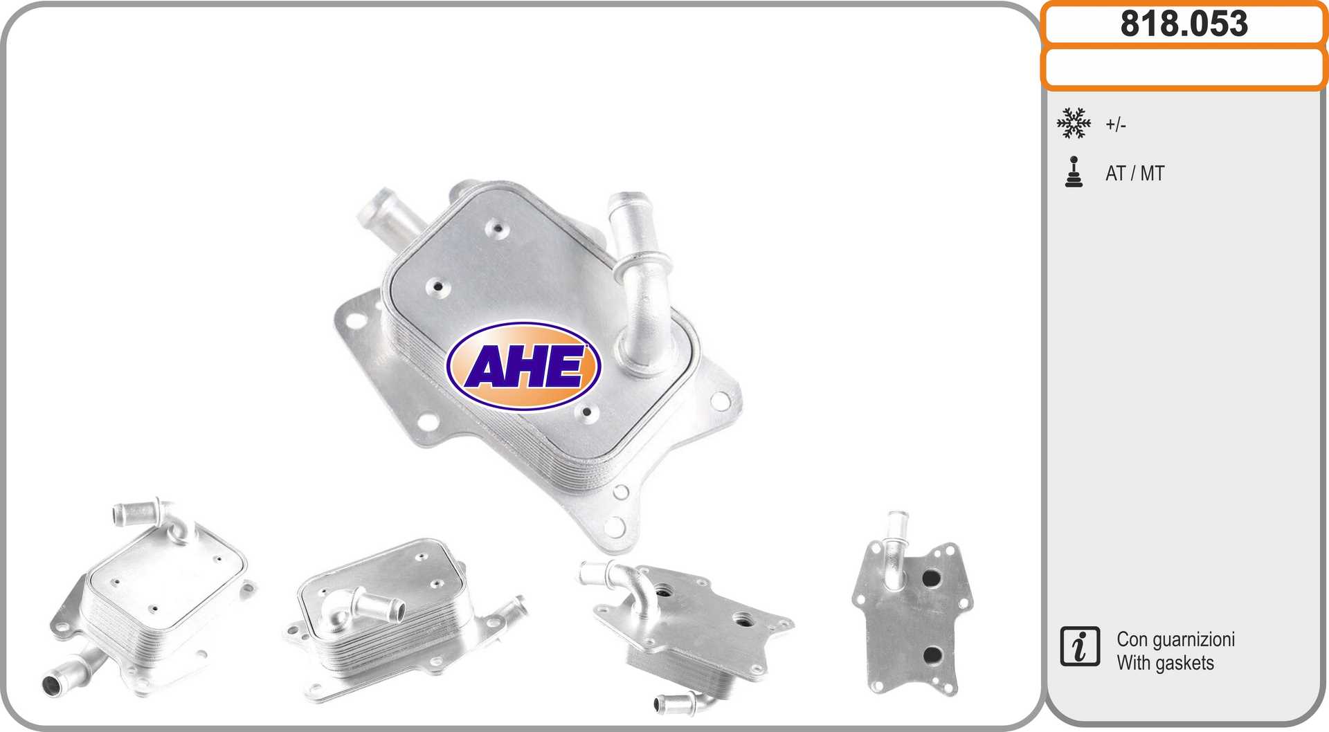 AHE 818.053 Radiatore olio,...