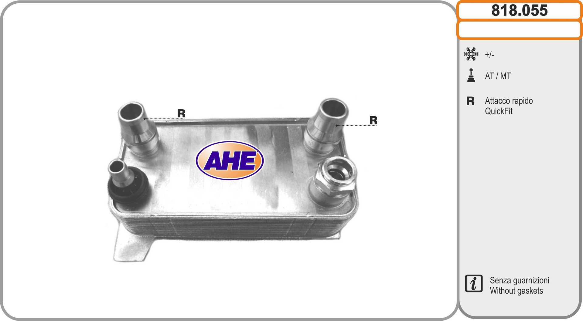 AHE 818.055 Radiatore olio,...