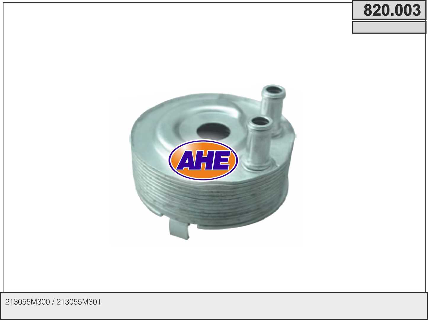 AHE 820.003 Radiatore olio,...