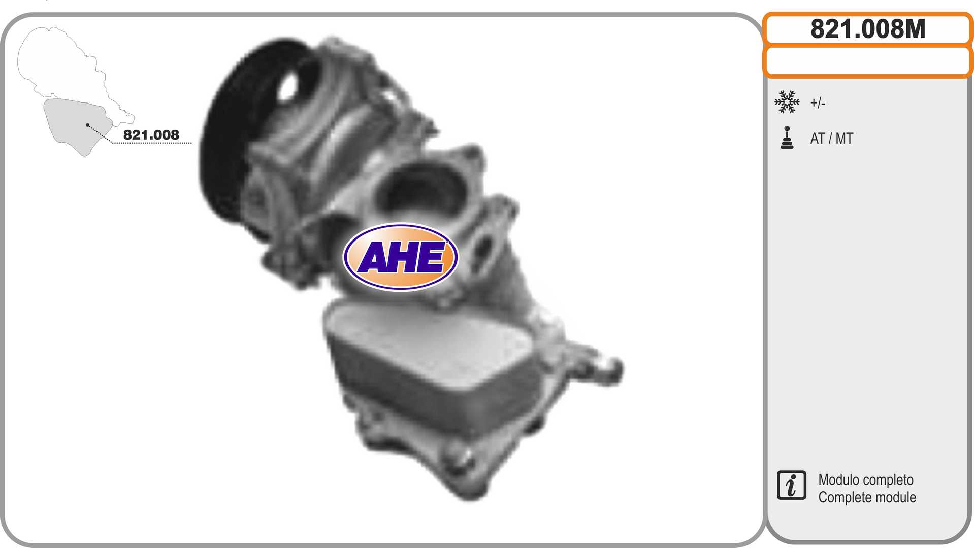AHE 821.008M Radiatore...