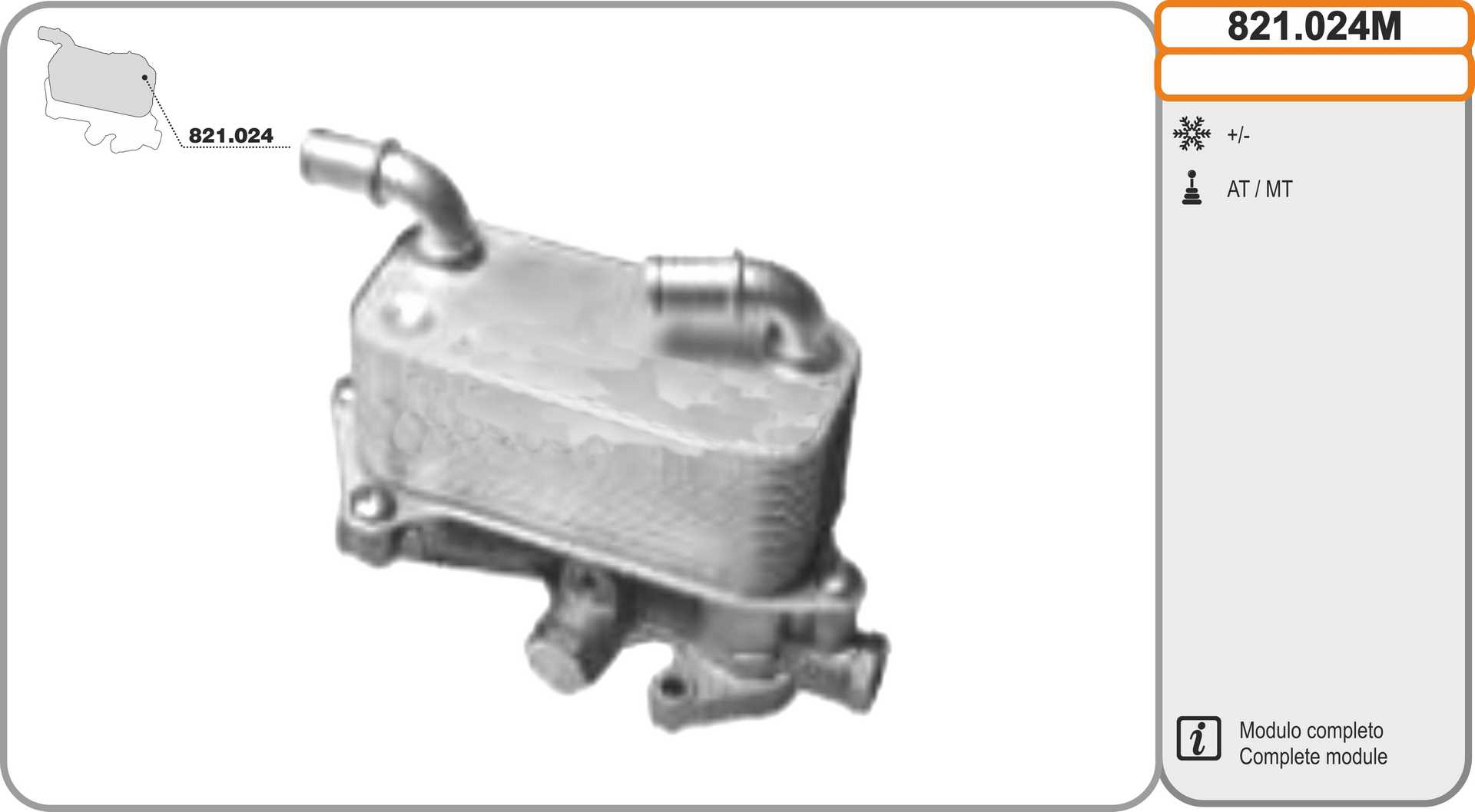 AHE 821.024M Radiatore...