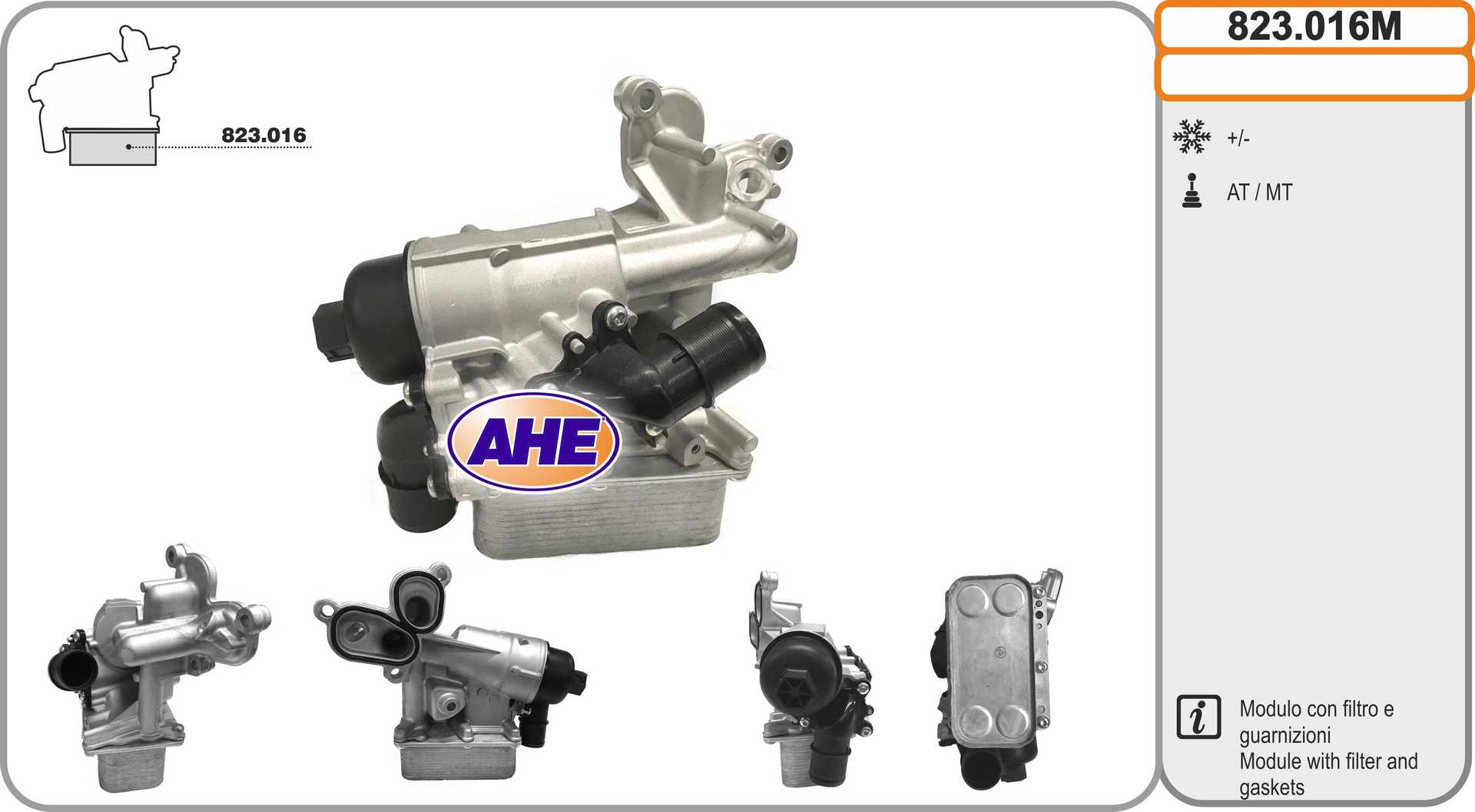 AHE 823.016M Radiatore...