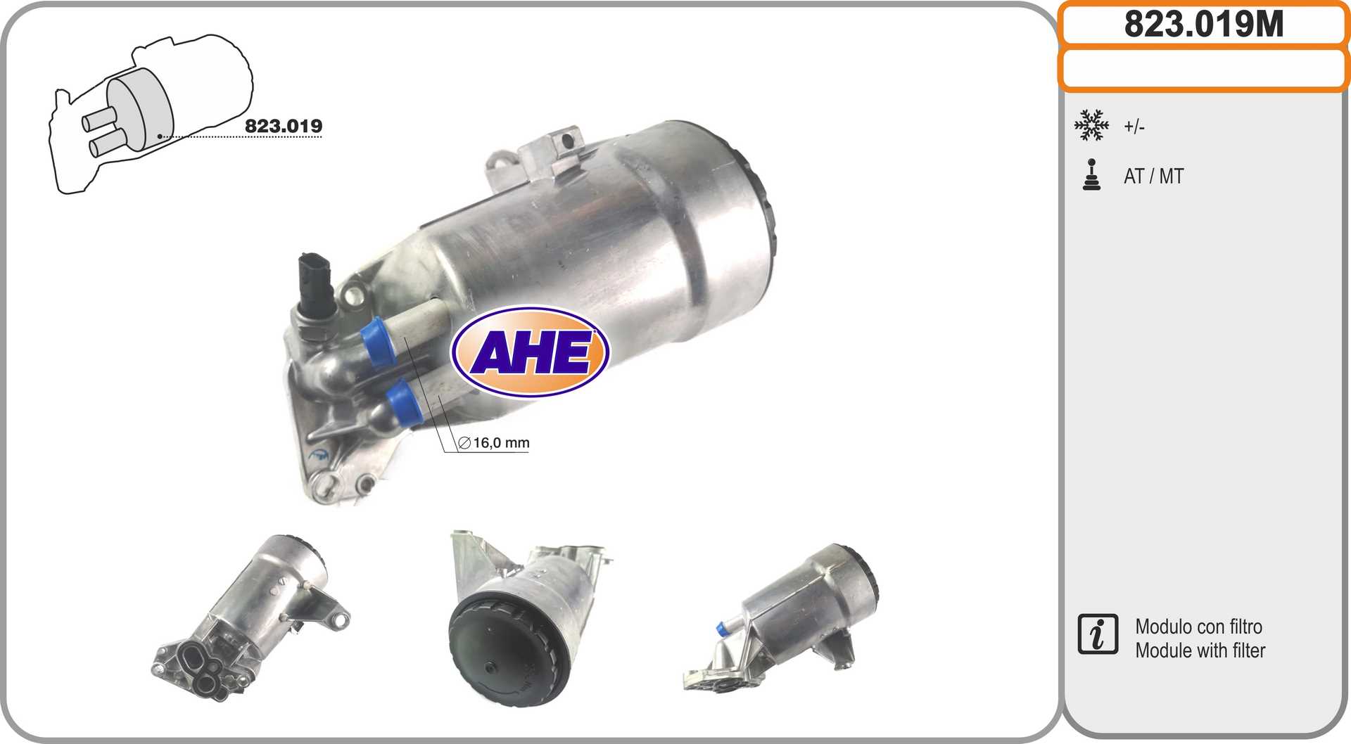 AHE 823.019M Radiatore...