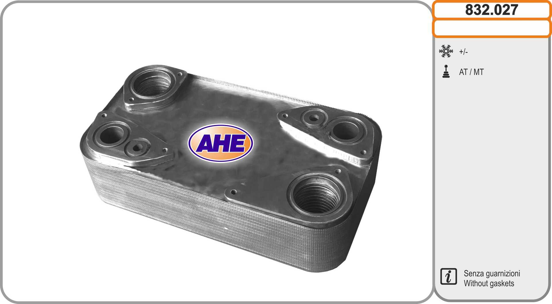 AHE 832.027 Radiatore olio,...