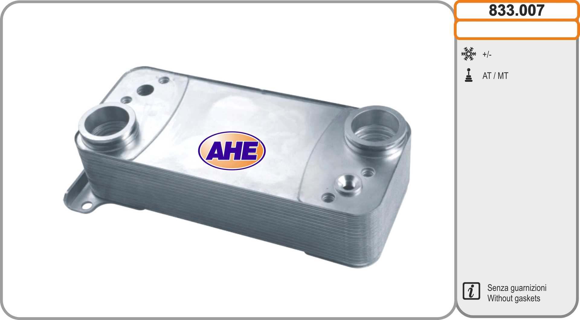 AHE 833.007 Radiatore olio,...