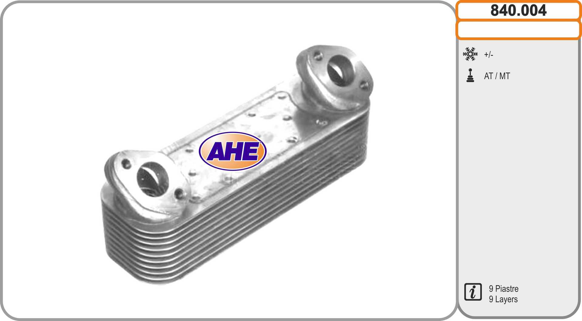 AHE 840.004 Radiatore olio,...