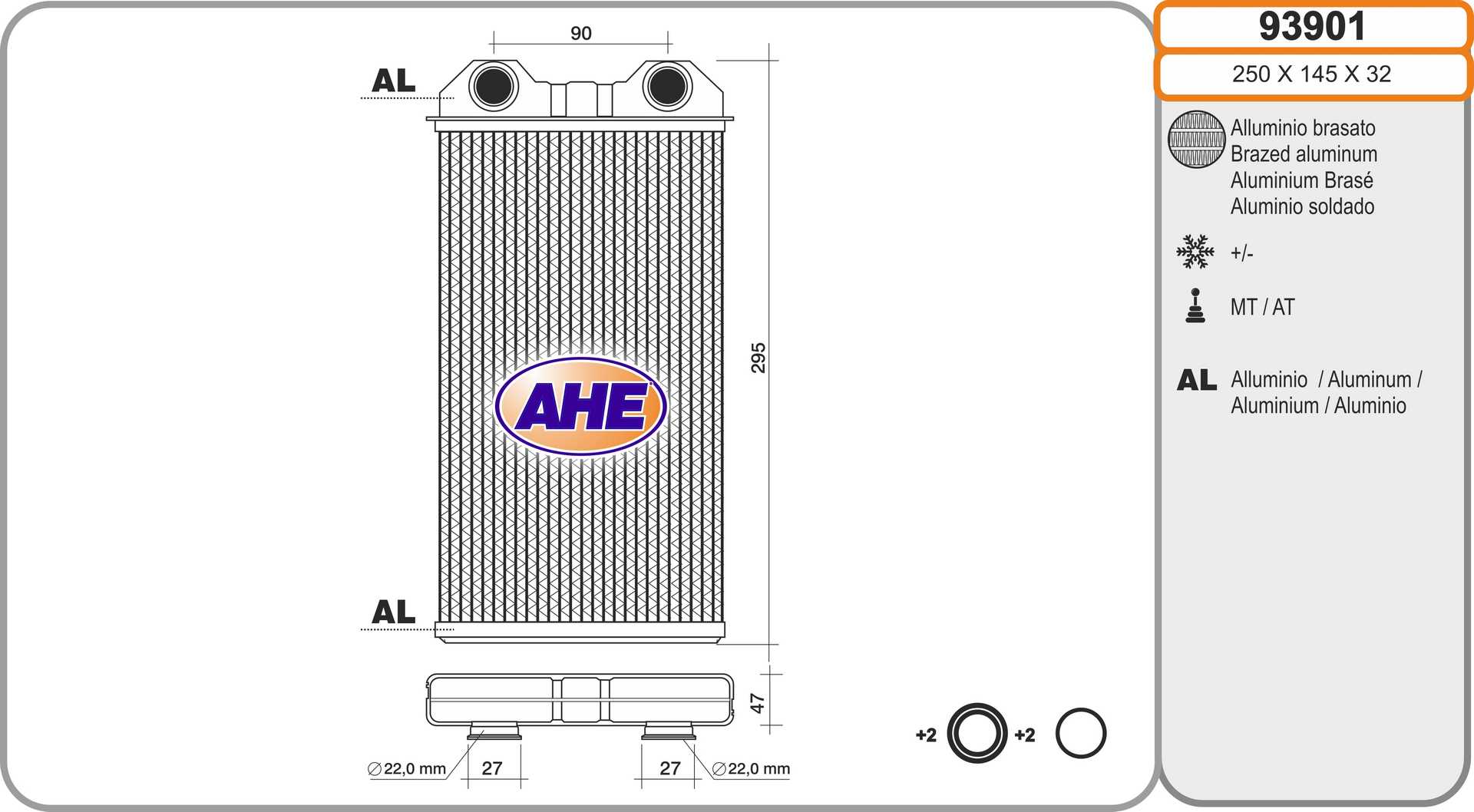AHE 93901 Scambiatore...