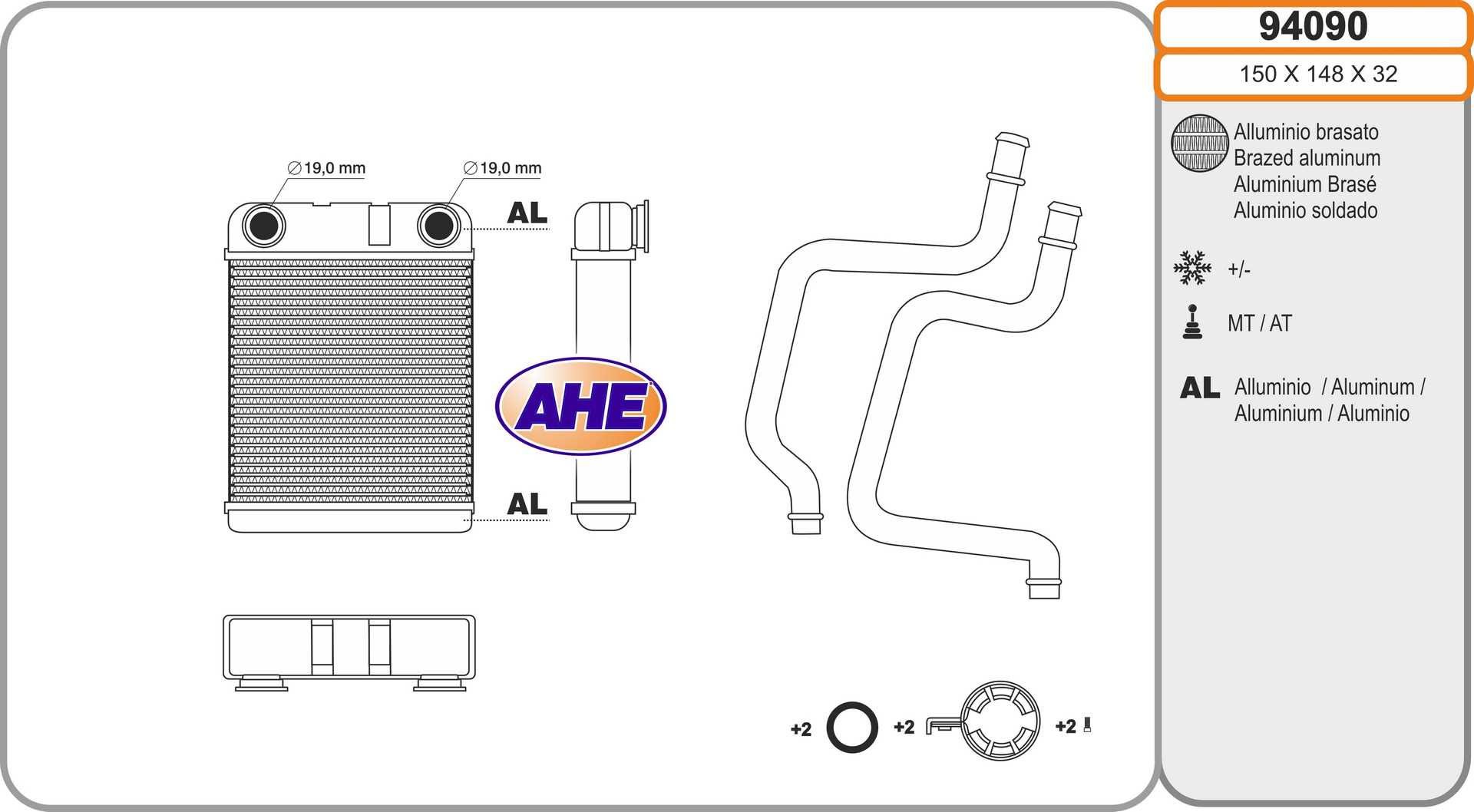 AHE 94090 Scambiatore...