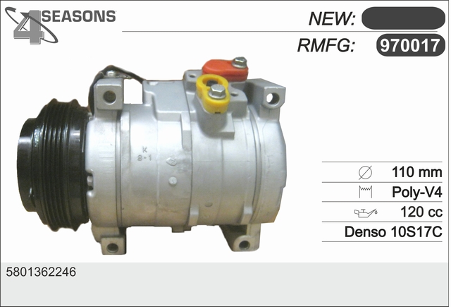 AHE 970017 Compressore,...