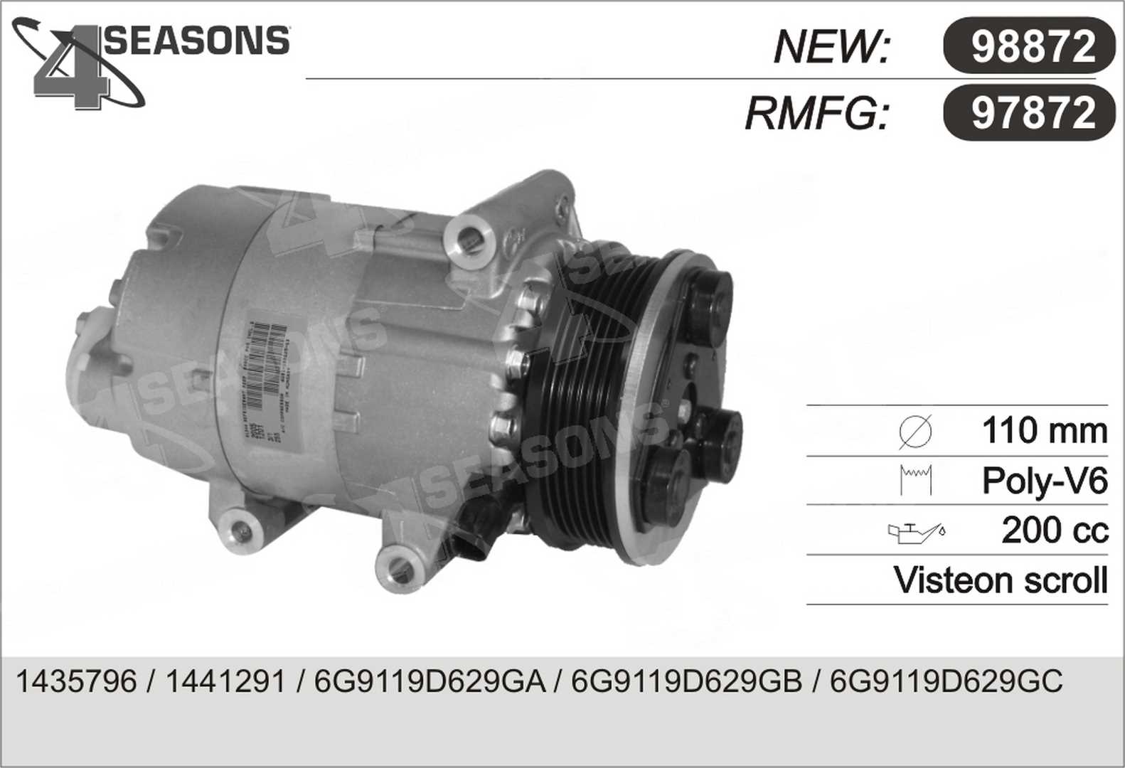 AHE 97872 Compressore,...