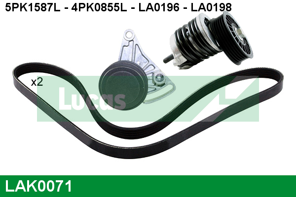 LUCAS ENGINE DRIVE LAK0071...