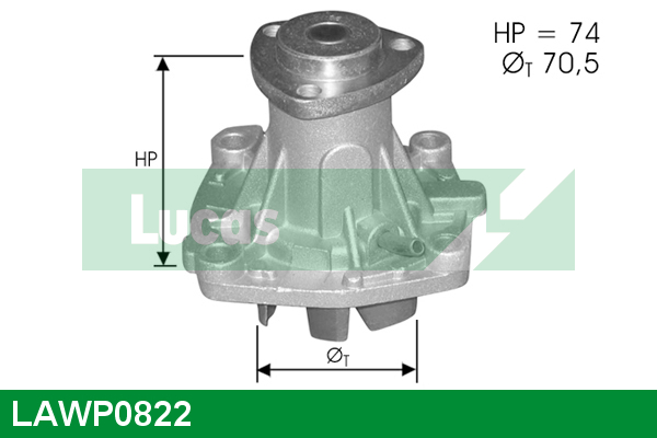 LUCAS ENGINE DRIVE LAWP0822...