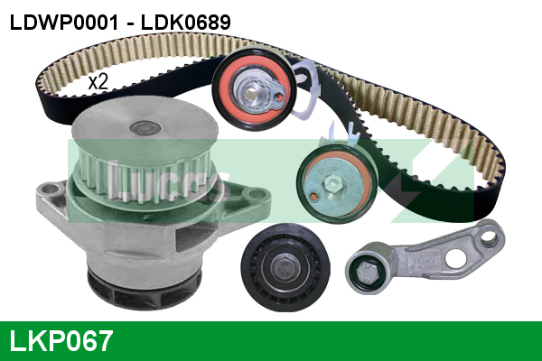 LUCAS ENGINE DRIVE LKP067...