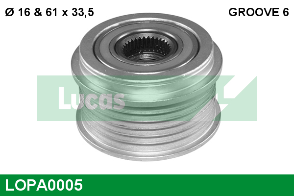 LUCAS ENGINE DRIVE LOPA0005...