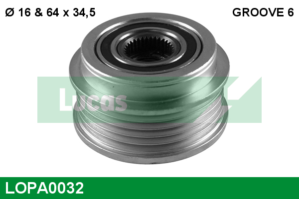 LUCAS ENGINE DRIVE LOPA0032...