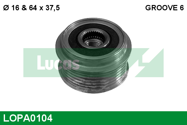 LUCAS ENGINE DRIVE LOPA0104...