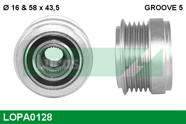 LUCAS ENGINE DRIVE LOPA0128...