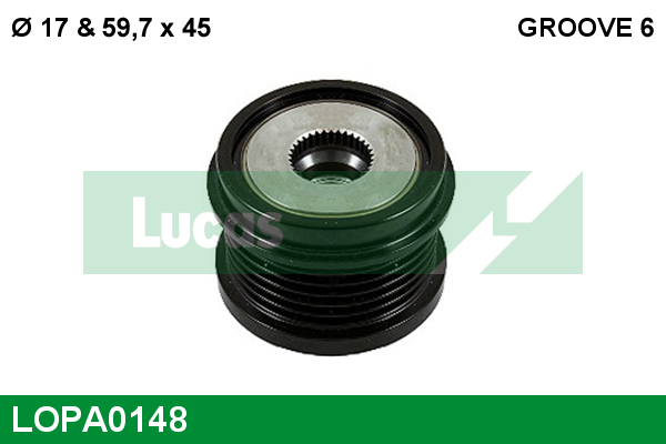 LUCAS ENGINE DRIVE LOPA0148...