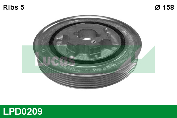 LUCAS ENGINE DRIVE LPD0209...