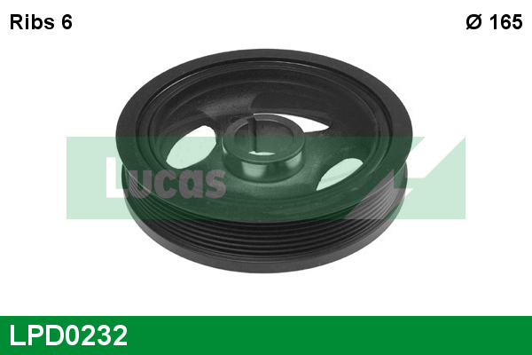 LUCAS ENGINE DRIVE LPD0232...