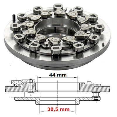 Geometrie Turbina BMW Seria 3 (E90, E91, E92, E93) Seria 5 (F10, F11)și X3 (F25) 2.0 d