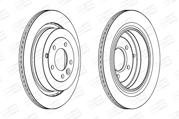 CHAMPION 562657CH-1 Δισκόπλακα for LAND ROVER