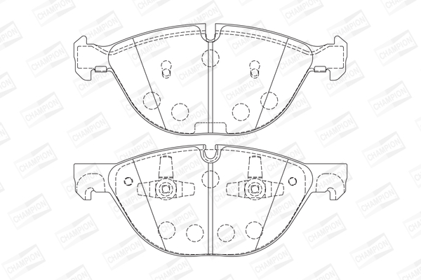 Kit pastiglie freno, Freno a disco