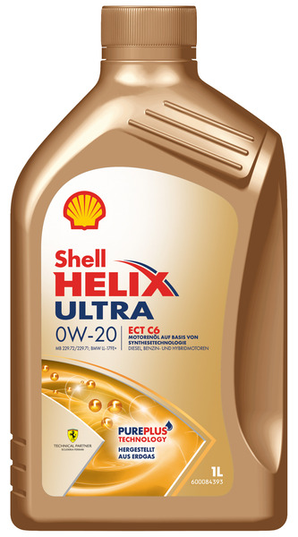 SHELL 550074666 Helix Ultra ECT C6 0W-20 Motorový olej