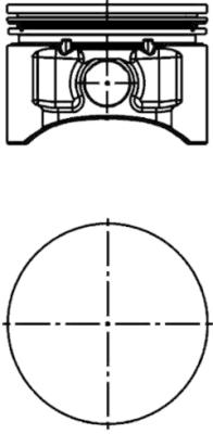 KOLBENSCHMIDT 40072610 Pistone