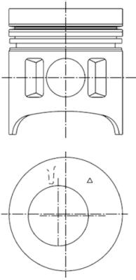 KOLBENSCHMIDT 40157601 Pistone