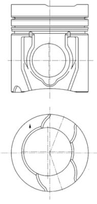 KOLBENSCHMIDT 40182600 Pistone