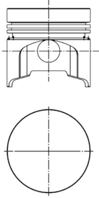 KOLBENSCHMIDT 40223610 Pistone