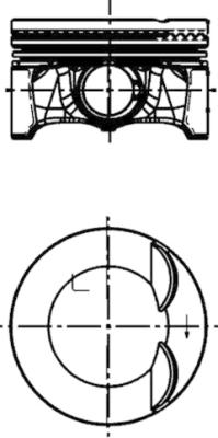 KOLBENSCHMIDT 40247610 Pistone