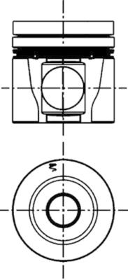 KOLBENSCHMIDT 40305600 Pistone