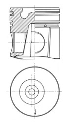 KOLBENSCHMIDT 40322600 Pistone