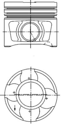 KOLBENSCHMIDT 40356620 Pistone